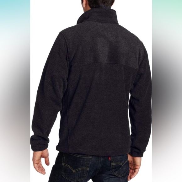Columbia Men’s Size XXL Black Fleece Jacket EUC - Picture 2 of 3